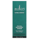 Sukin, Super Greens, Facial Recovery Serum, 1.01 fl oz (30 ml)