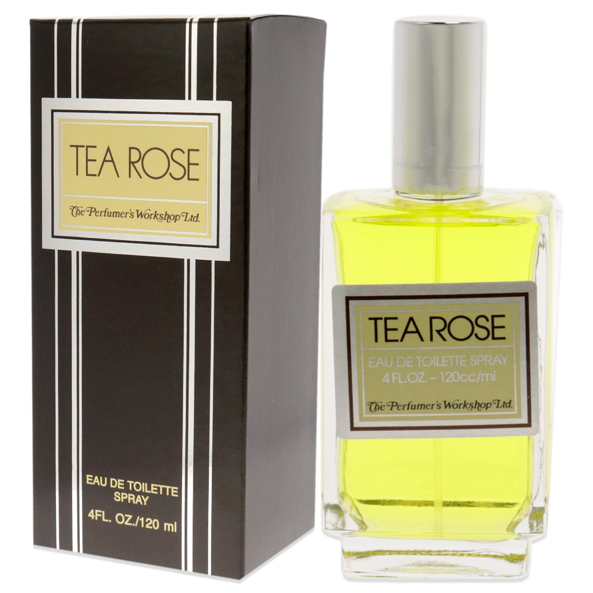 Tea Rose by Perfumers Workshop for Women - 4 oz EDT Spray