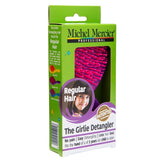 The Girlie Detangler Brush Regular Hair - Pink-Purple by Michel Mercier for Women - 1 Pc Hair Brush