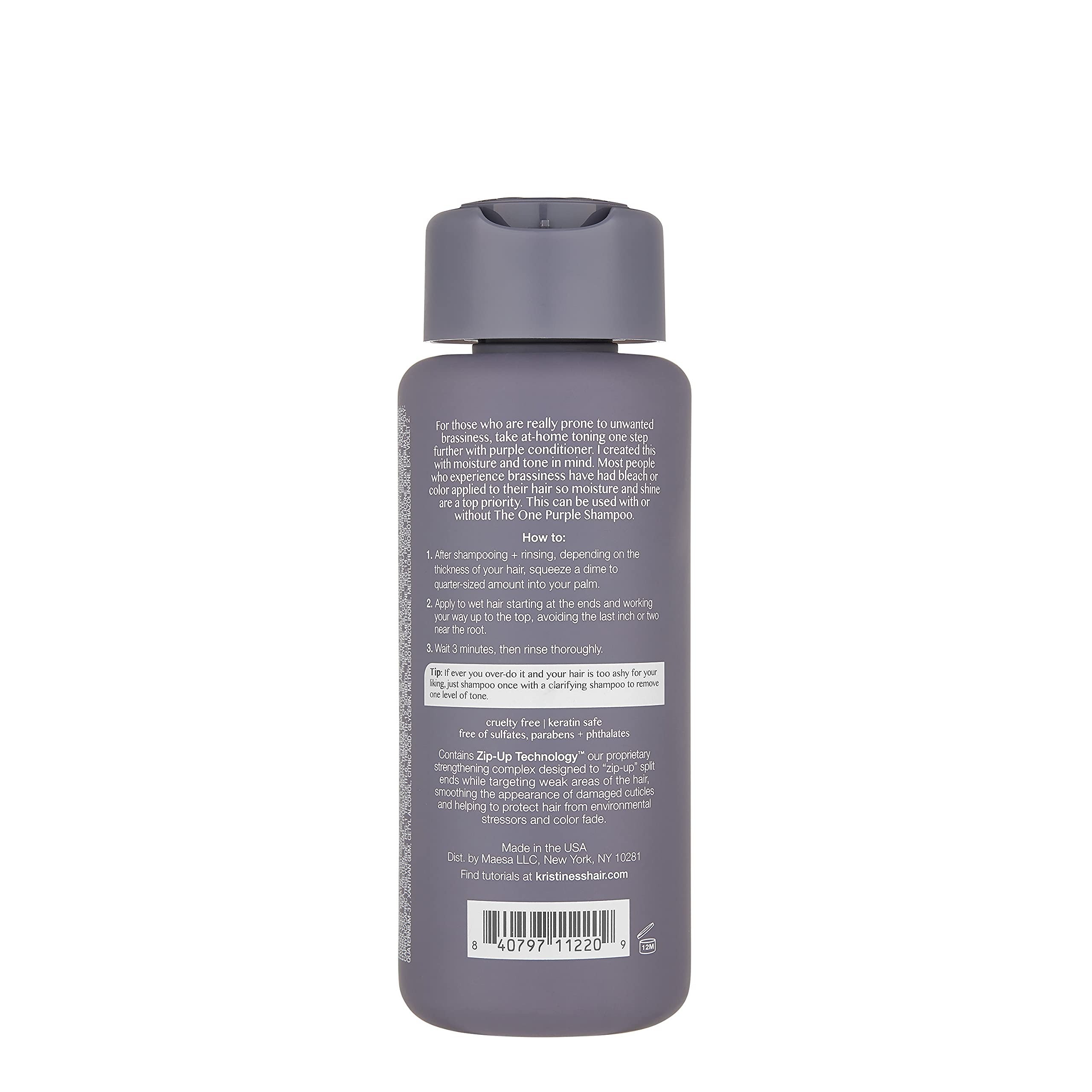 The One Purple Conditioner by Kristin Ess for Unisex - 10 oz Conditioner