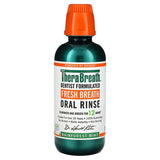 TheraBreath, Fresh Breath, Oral Rinse, Rainforest Mint, 16 fl oz (473 ml)