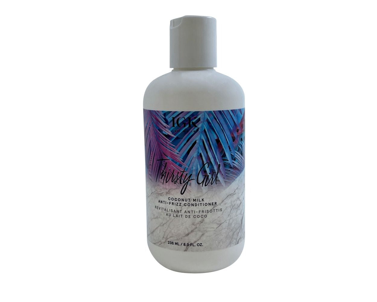 Thirsty Girl Coconut Milk Anti-Frizz Conditioner by IGK for Unisex - 8 oz Conditioner