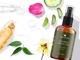Tree To Tub, Hydrating Alcohol Free Facial Toner Spray, Witch Hazel, Rose Water, Green Tea, for Dry, Sensitive Skin, 4 fl oz (120 ml)