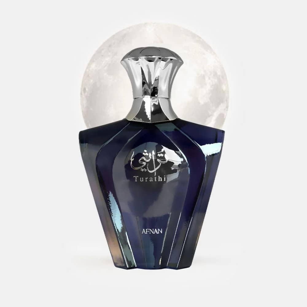 Turathi Blue by Afnan, 3 oz Eau De Parfum Spray for Men