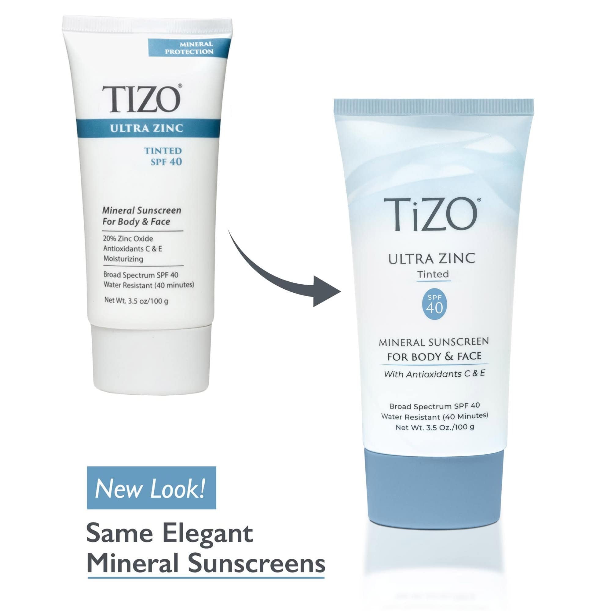 Ultra Zinc Tinted SPF 40 by Tizo for Unisex - 3.5 oz Sunscreen