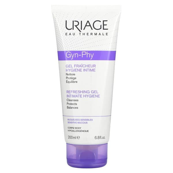 Uriage, Gyn-Phy, Refreshing Gel Intimate Hygiene, 6.8 fl oz (200 ml)