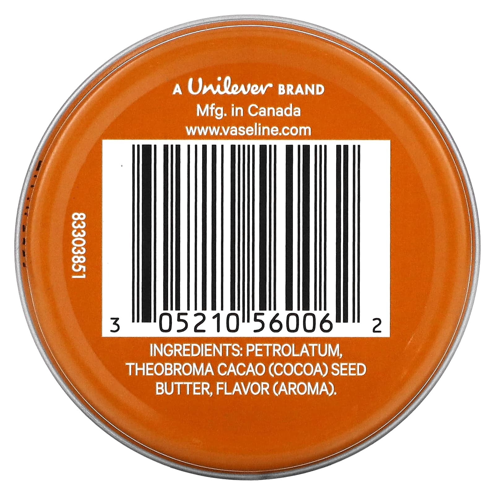 Vaseline, Lip Therapy, Cocoa Butter, 0.6 oz (17 g)