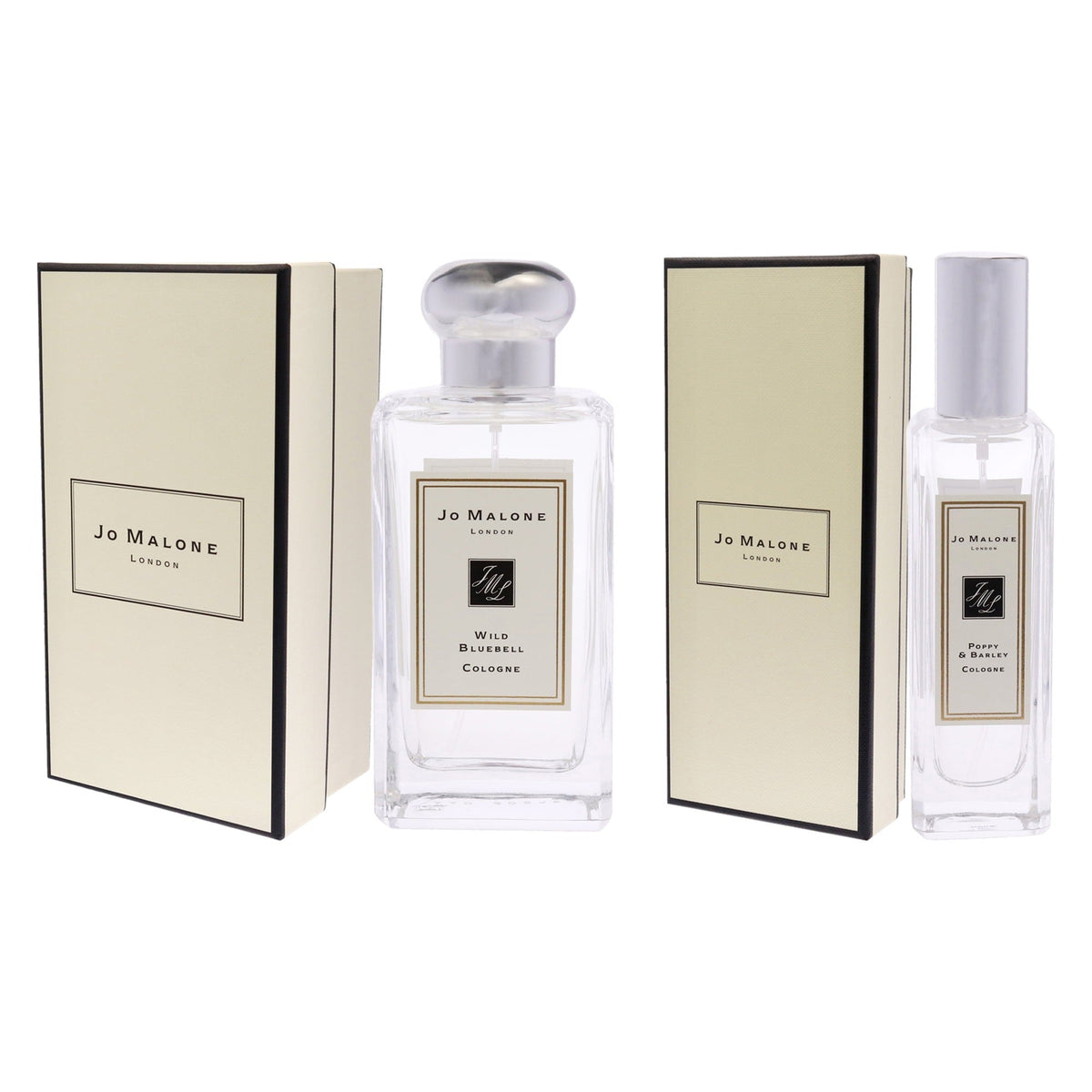 Wild Bluebell and Poppy and Barley Kit by Jo Malone for Women - 2 Pc Kit 3.4oz Cologne Spray, 1oz Cologne Spray
