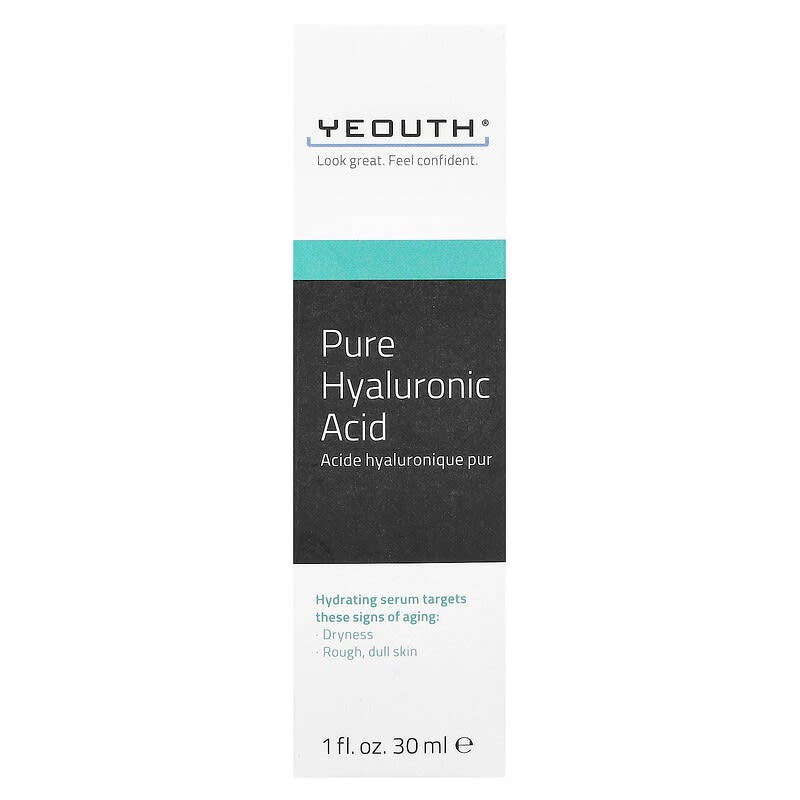 YEOUTH, Pure Hyaluronic Acid, 1 fl oz (30 ml)