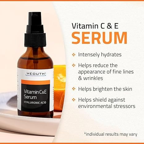 YEOUTH, Vitamin C & E Serum, 1 fl oz (30 ml)