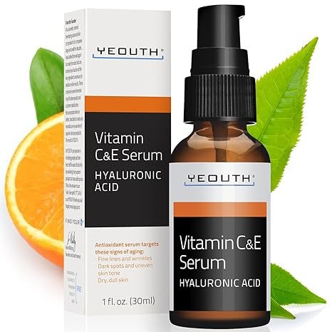 YEOUTH, Vitamin C & E Serum, 1 fl oz (30 ml)