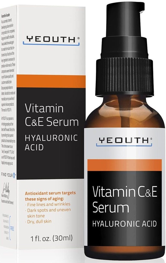 YEOUTH, Vitamin C & E Serum, 2 fl oz (60 ml)