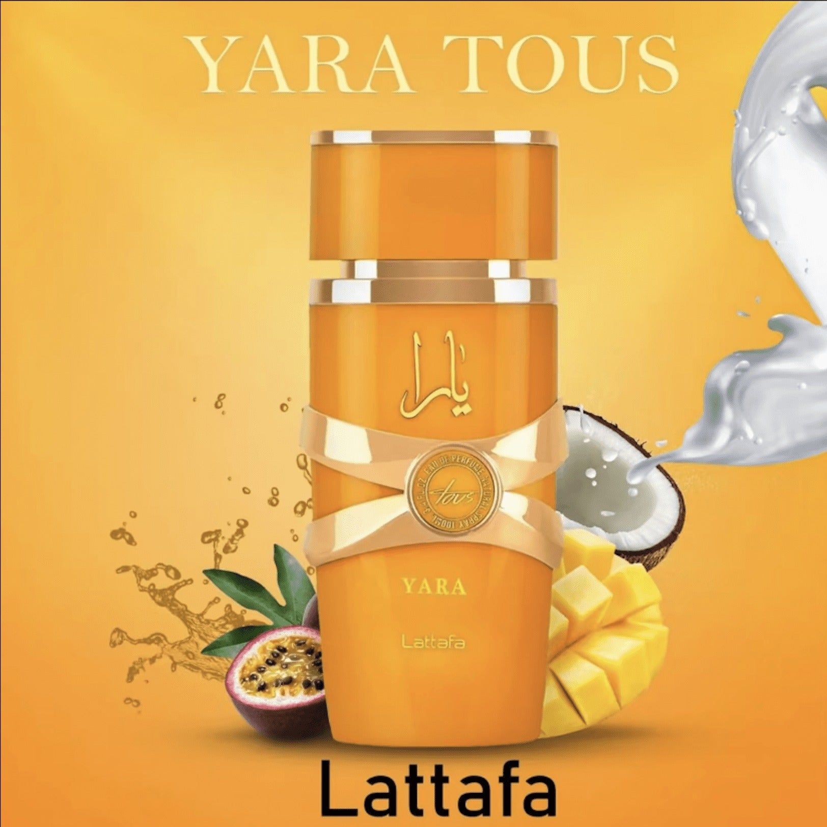 Yara Tous by Lattafa for Women - 3.4 oz EDP Spray