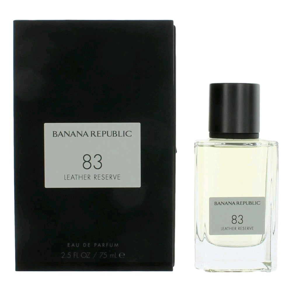 83 Leather Reserve by Banana Republic, 2.5 oz Eau De Parfum Spray for Unisex