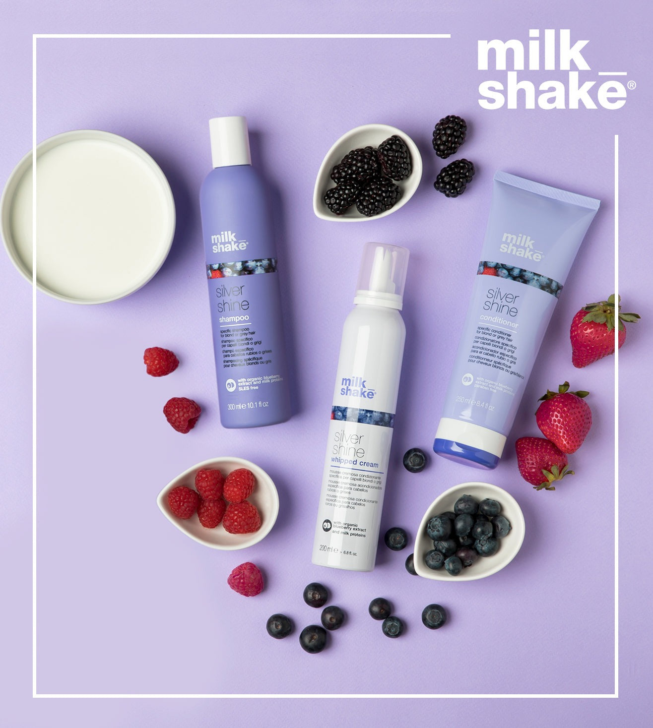 milk_shake Silver Shine by Milkshake, 10.1 oz Shampoo