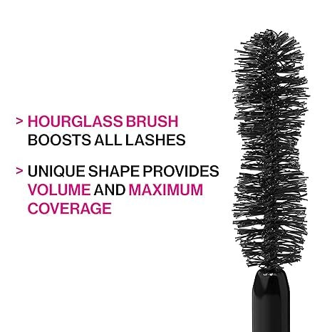 wet n wild, Big Poppa Mascara, Blackest Black, 0.33 fl oz (10 ml)